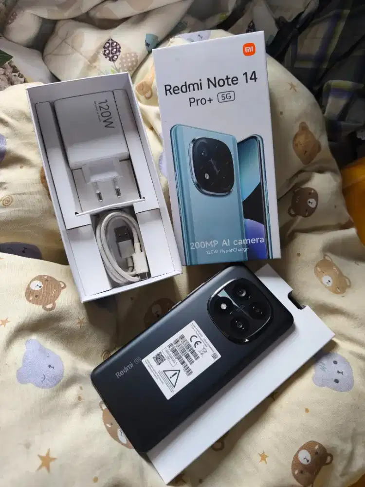 Redmi note 14 pro plus 5G 8/256 fullset mulus. Tt atau jual.
