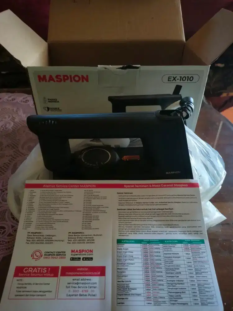 Setrikaan Maspion EX-1010