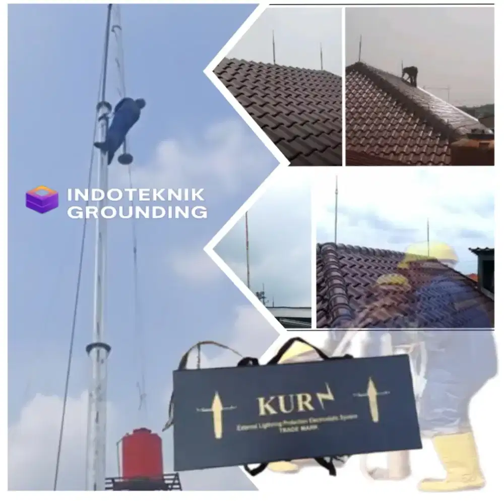 ahli jasa pasang penangkal petir dan grounding mesin