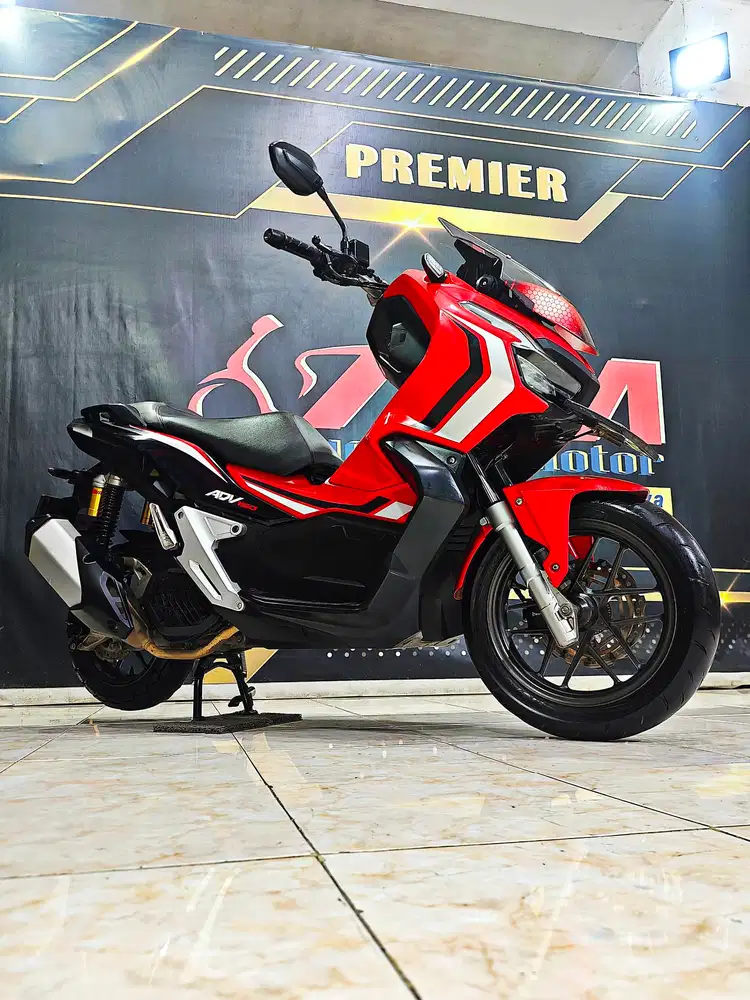 Honda  ADV150 abs 2020 black Red favorit nyaman.Anugerah motor rungkut