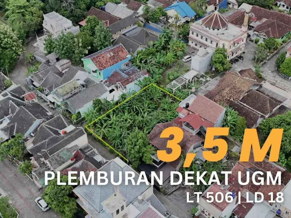 Jual Tanah Dekat UGM Plemburan Kawasan Hunian dan Kos