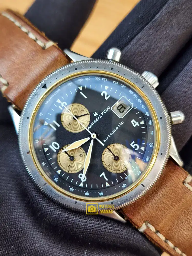 Jam tangan Original Hamilton Khaki Lancaster Chrono Automatic with Box