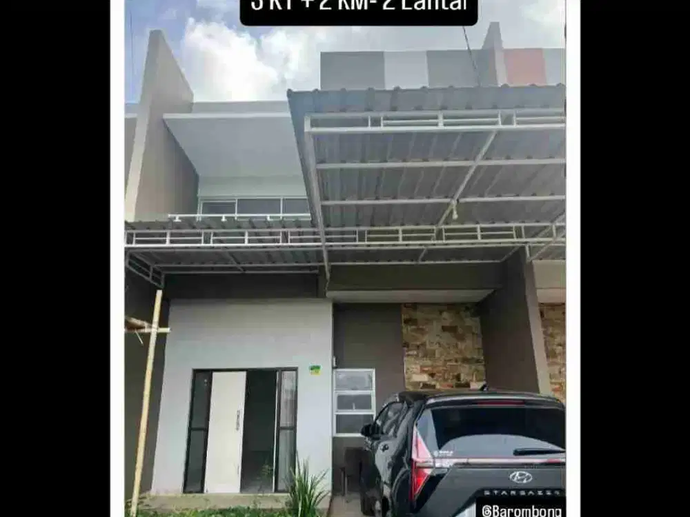 Rumah Desa Hijau
Jl Abdul Kuddus Barombong
Luas Tanah 117 (6X19)
Luas Bangunan 125
3 KT + 2 KM- 2 Lantai