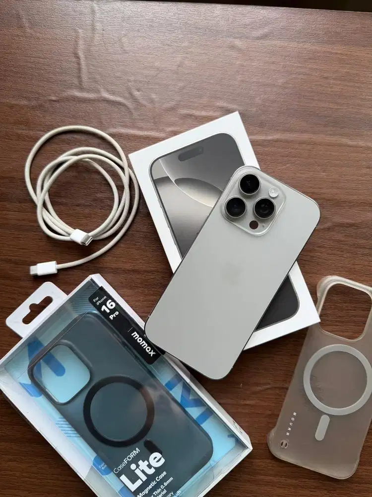 Iphone 16 Pro Natural Titanium 256GB Digimap Garansi