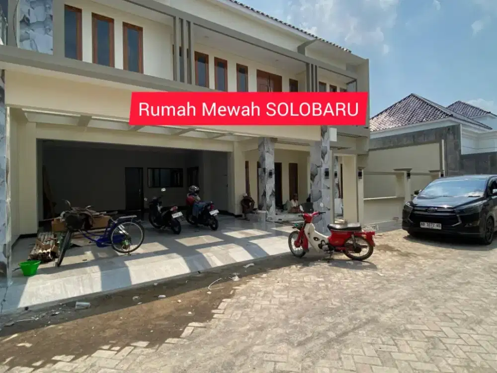 RUMAH MEWAH SOLO BARU DEKAT RS OEN DAN AL AZHAR