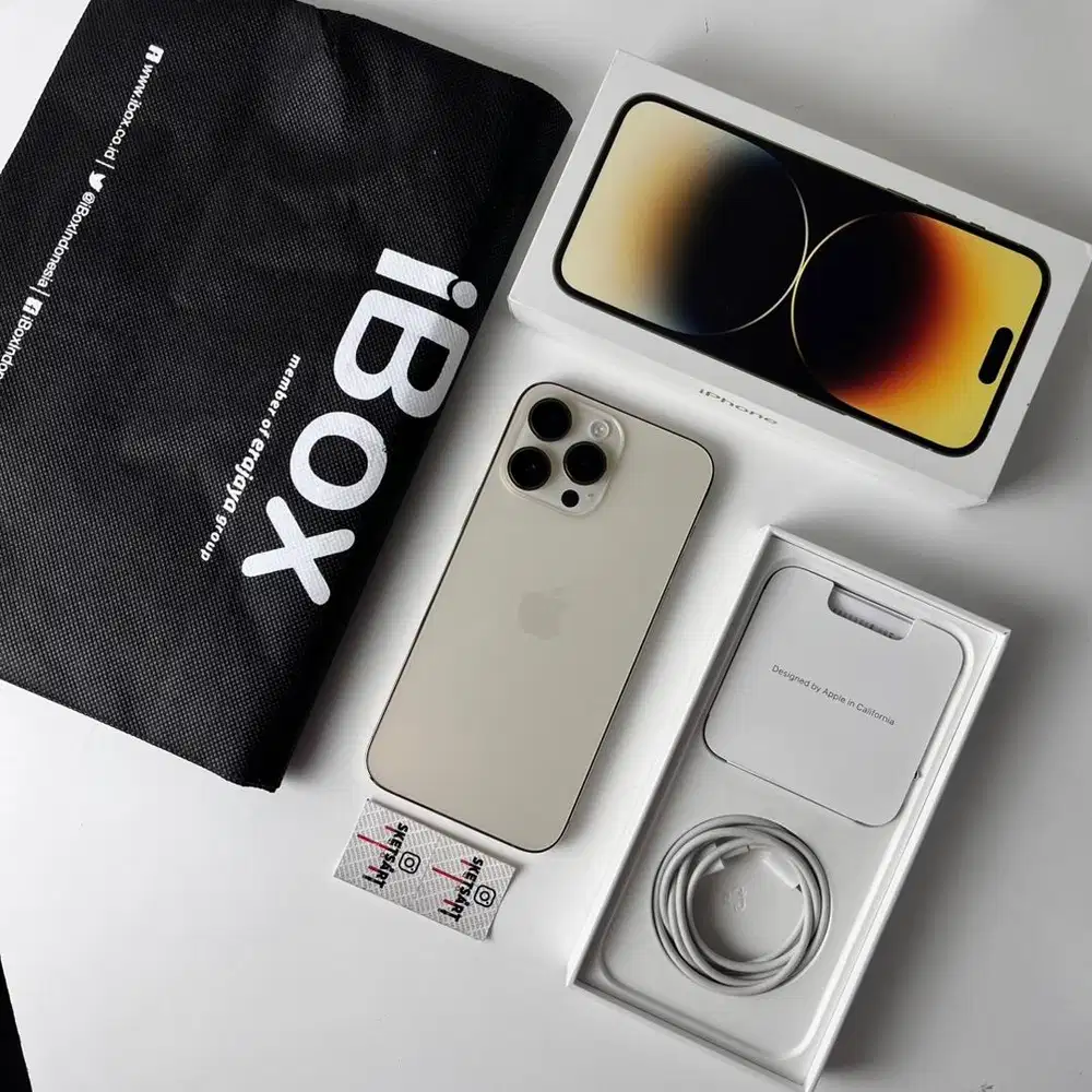 iPhone 14 Pro Max 128gb Gold iBox Mulus Like New
