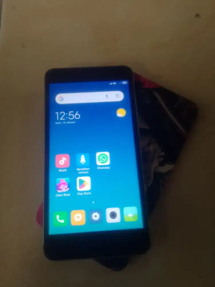 Redmi 4a hp + silikon mulus