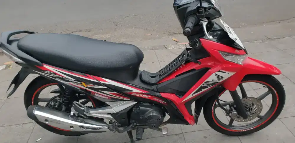 Supra X 125 Fi th 2014 mulus pjk baru