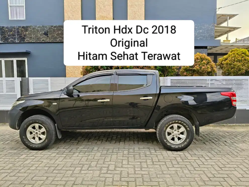Mentah All New Triton HDX Turbo 2018 Double Air Bag Sehat n Original