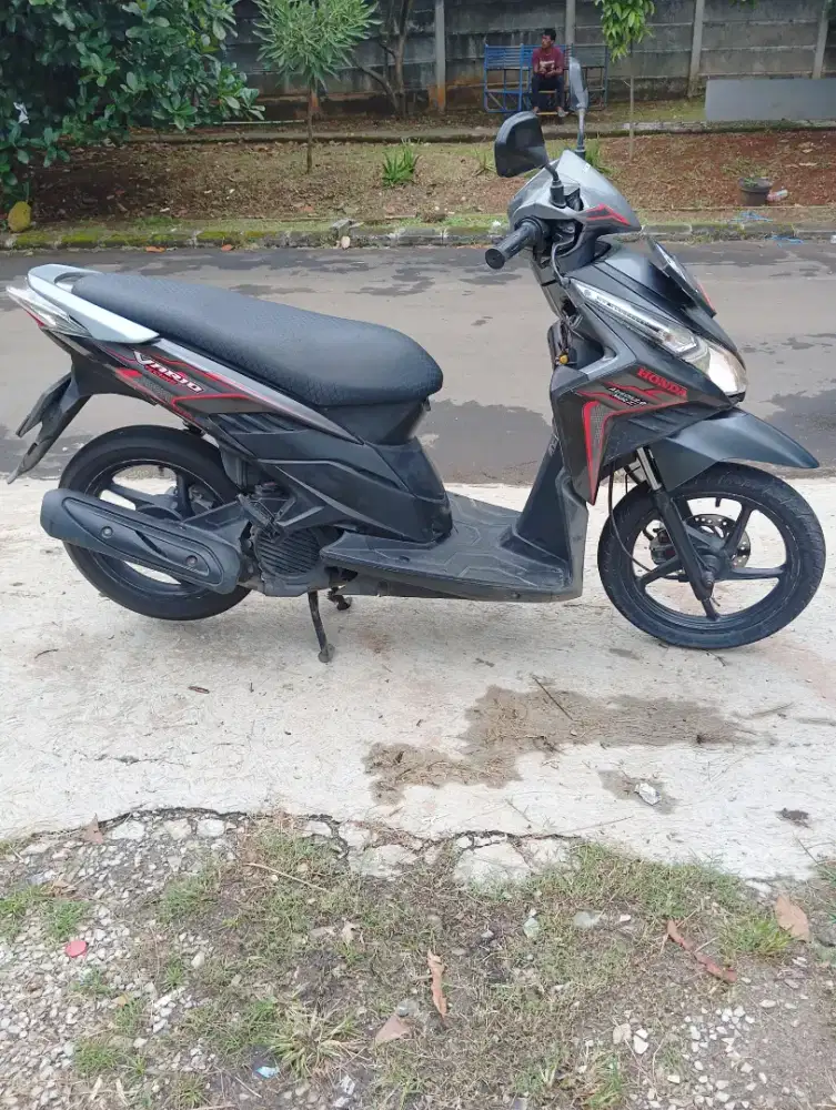Honda Vario 110 Techno karbu 2010 pajak panjang mesin super alus