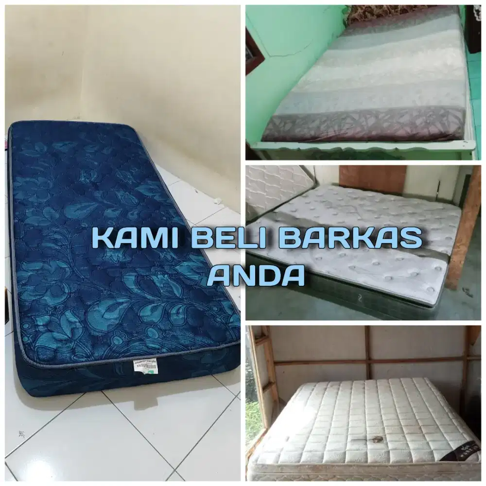 Terima Jual Beli Springbed Seken ex Hotel, Kos-Kosan rumah tangga dll