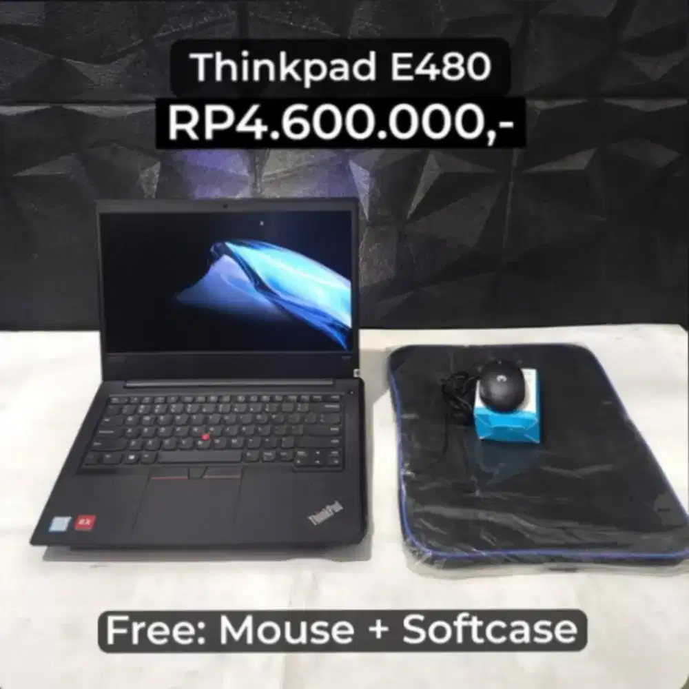 JUAL Laptop Lenovo Thinkpad E480
