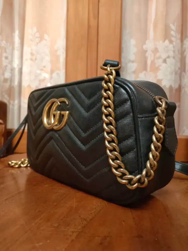 Preloved GUCC1 Marmont Camera bag