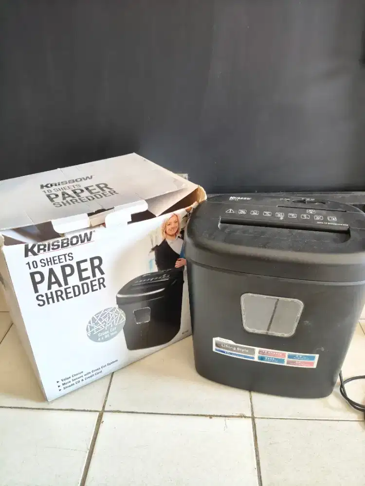 Mesin Penghancur Kertas Dokumen