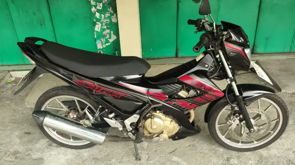 Satria Fu tahun 2014 ad karanganyar mesin segel kering bodi orisinil