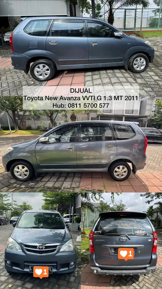 Toyota Avanza 2011 Bensin