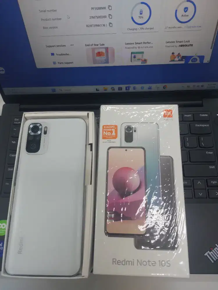 Redmi Note 10S Fullset Original