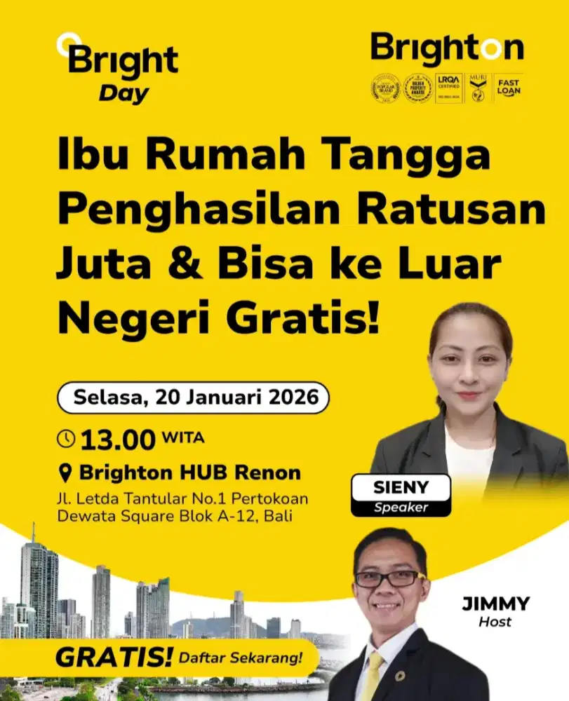 Lowongan Bisnis ( Mitra Bisnis) sbg  Marketing Property