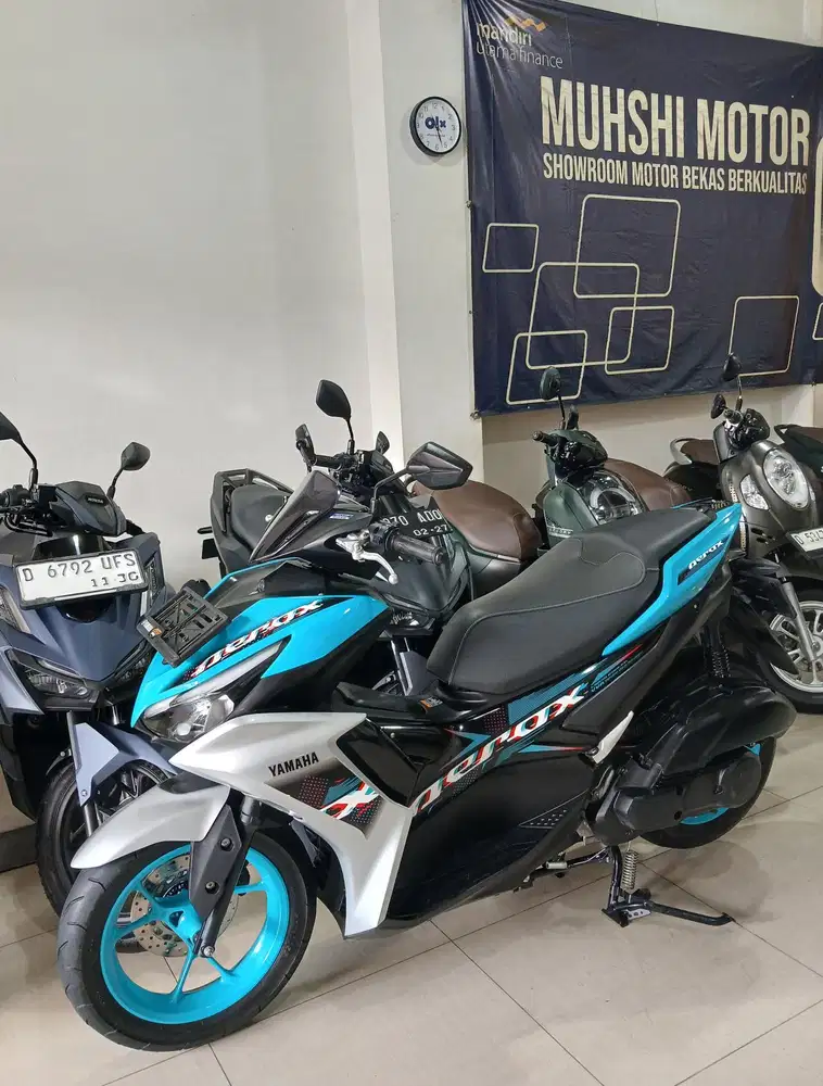 AEROX VVA CONNECTED TAHUN 2023, SEPERTI BARU, MUHSHI MOTOR