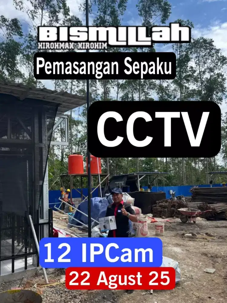CCTV ONLINE DIHP BISA MENDETEKSI PERGERAKAN ORANG DILENGKAPI AUDIO