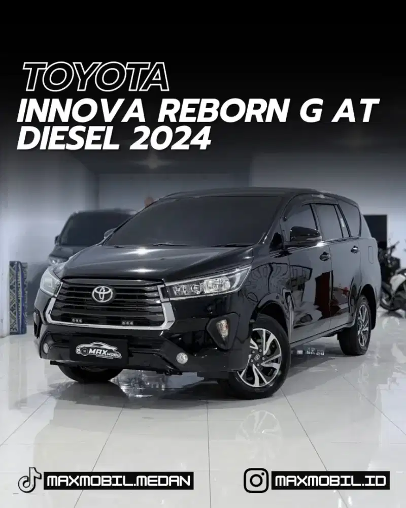 [ODO 9RB‼️] TOYOTA INNOVA 2.4 G MATIC 2024 pemakaian 2025