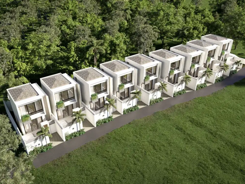 Villa 1 Kamar Tidur dengan Desain Modern dan Elegan di Pusat Pererenan (B-PR01)