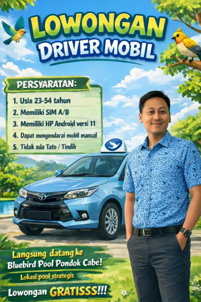 Lowongan Driver Taxi