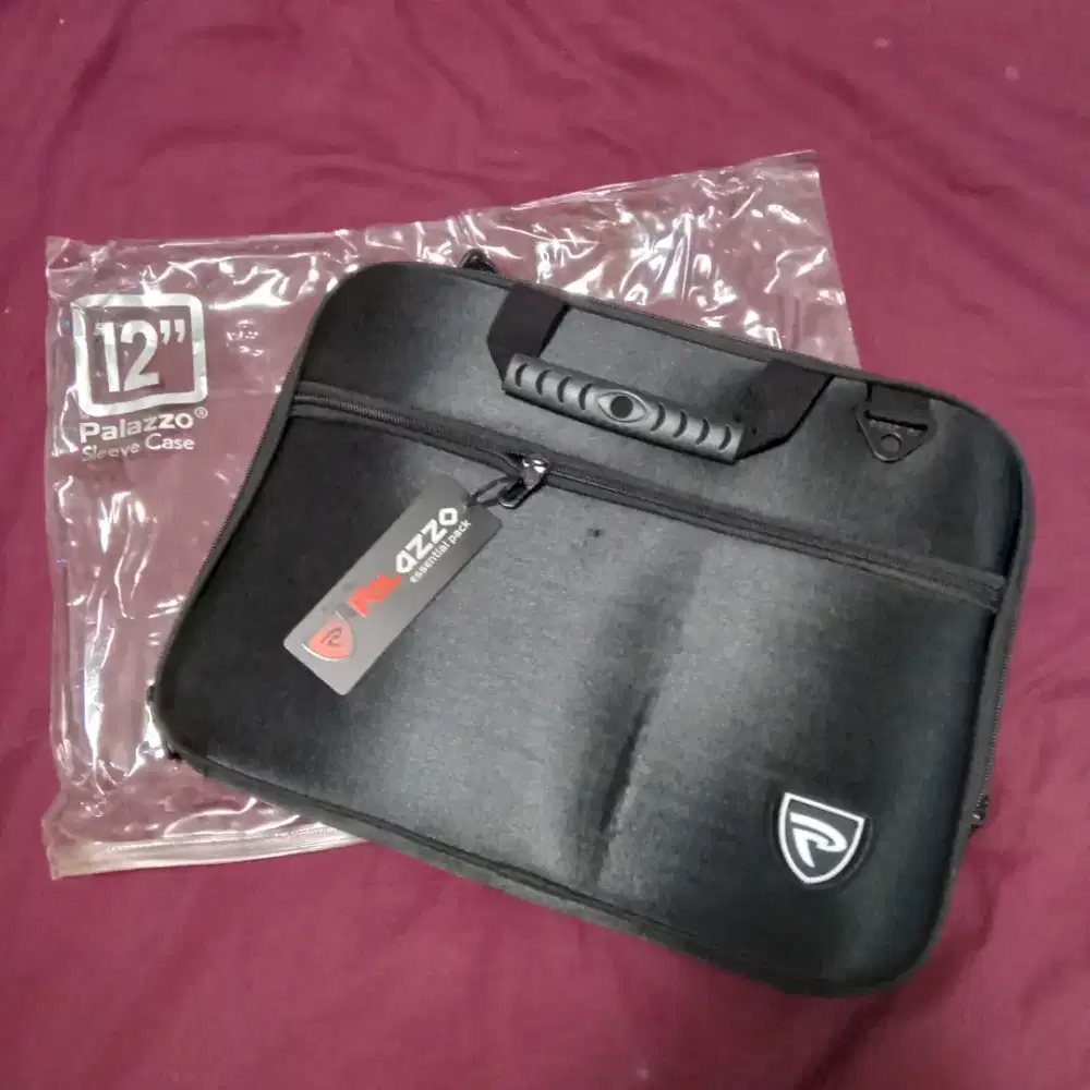 Palazzo Sleeve case tas Laptop 12 inci komputer notebook macbook asus