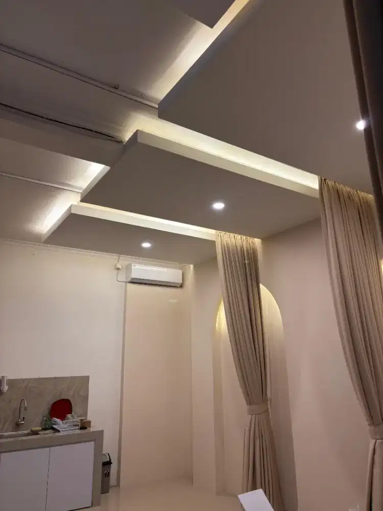 Jasa Pasang plafon gypsum bandung partisi grc dll bahan dan tukang