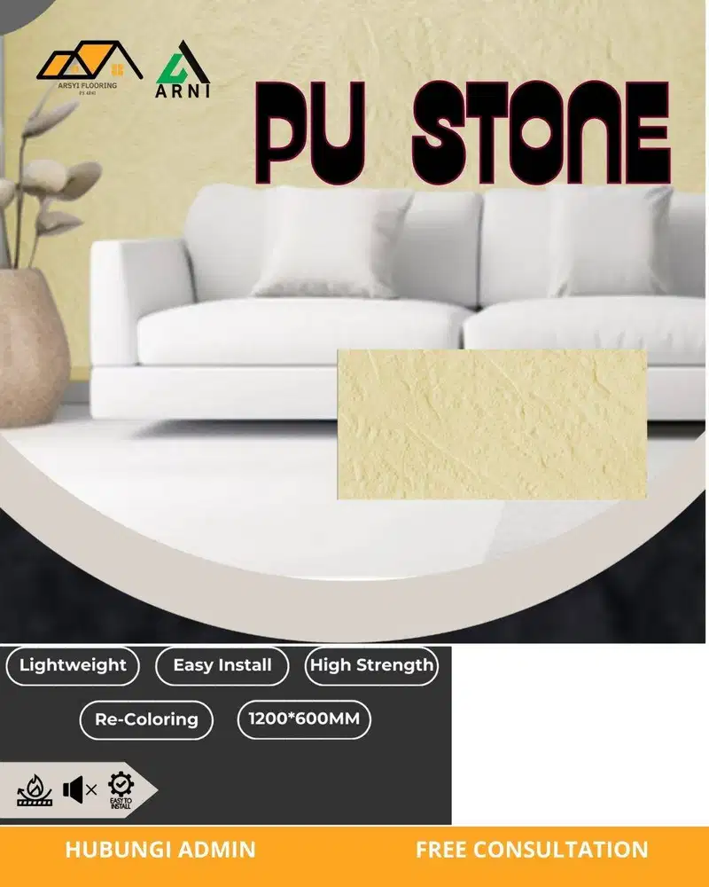 PU STONE ECHO|REPLIKA batu alam BEST QUALITY