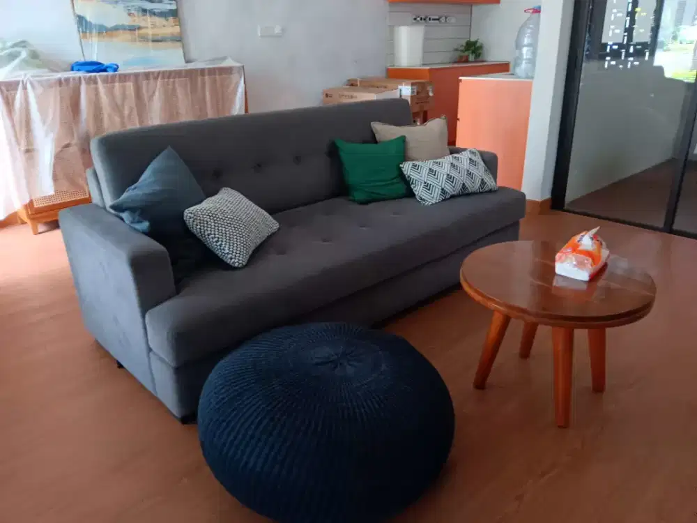 Sofa empuk masih gress hasil custom