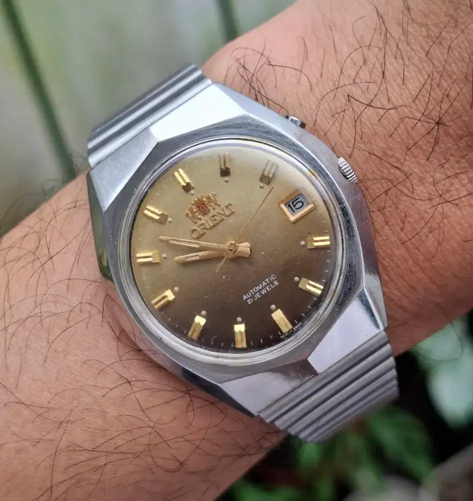 Orient automatic capoucino dial