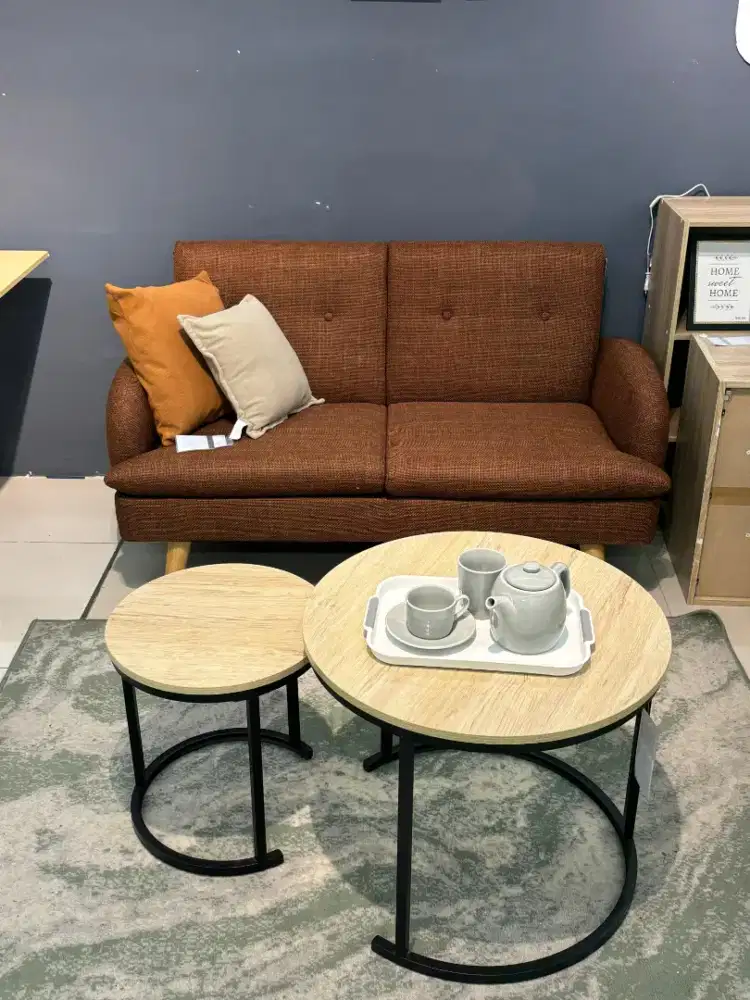 SOFA MINIMALIS 2 SEATER