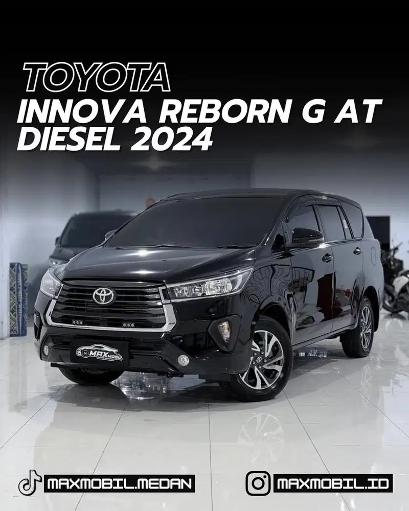 [ODO 14RB!!] TOYOTA INNOVA REBORN 2.4 G AT 2024 pemakaian 2025