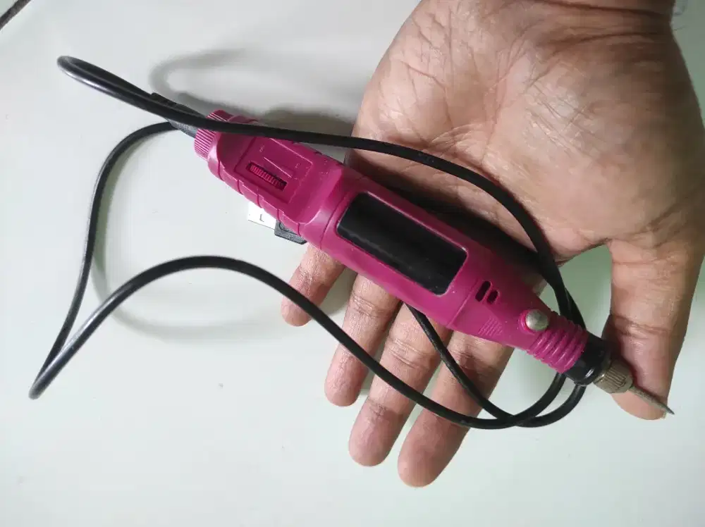 Bor kuku mini USB 5V mini drill bekas normal