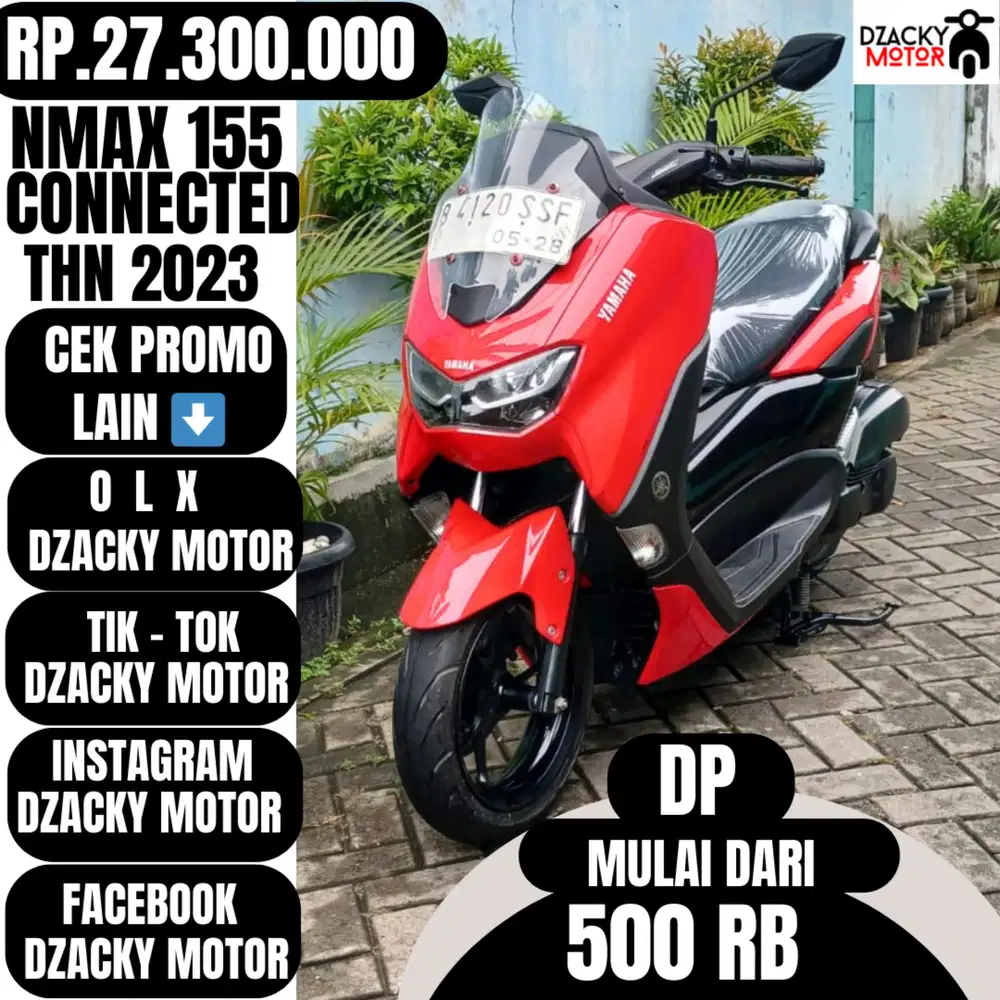 NMAX 155 CONNECTED THN 2023 SECOND LIKE NEW