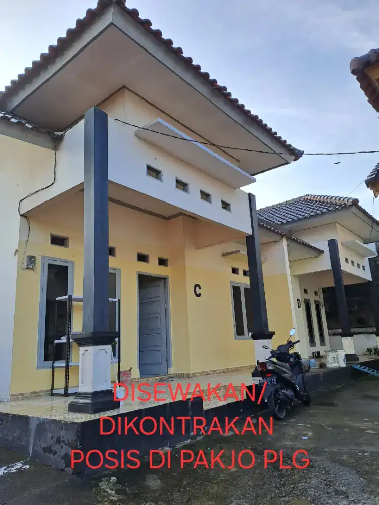 Dikontrakan 1 rumah dg 2 KT dan 1 KM