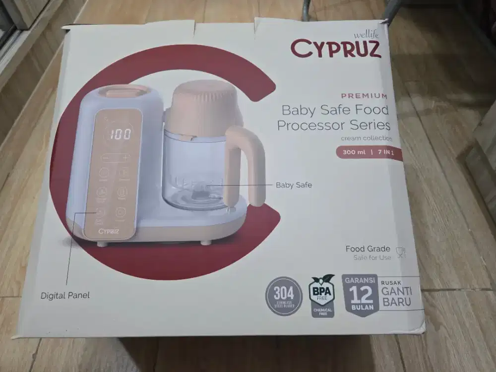 Cypruz Babysafe Food Processor 7 in 1