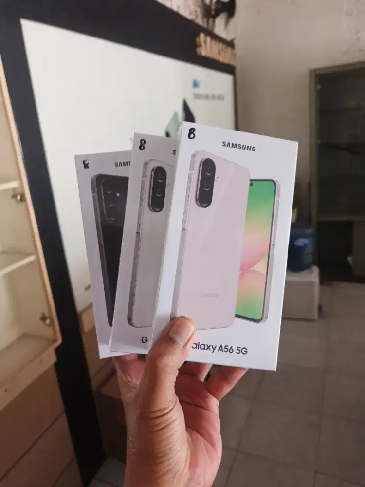 Berminat sikahkan WA Samsung Galaxy A56 5G 8/256 Garansi resmi 1thn