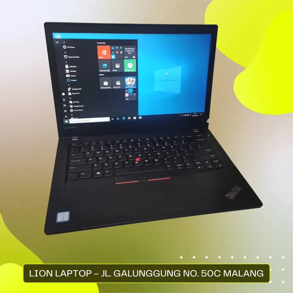 RAM 16GB Core i5 Gen7 SSD 256GB Lenovo Thinkpad T470 [16|01]