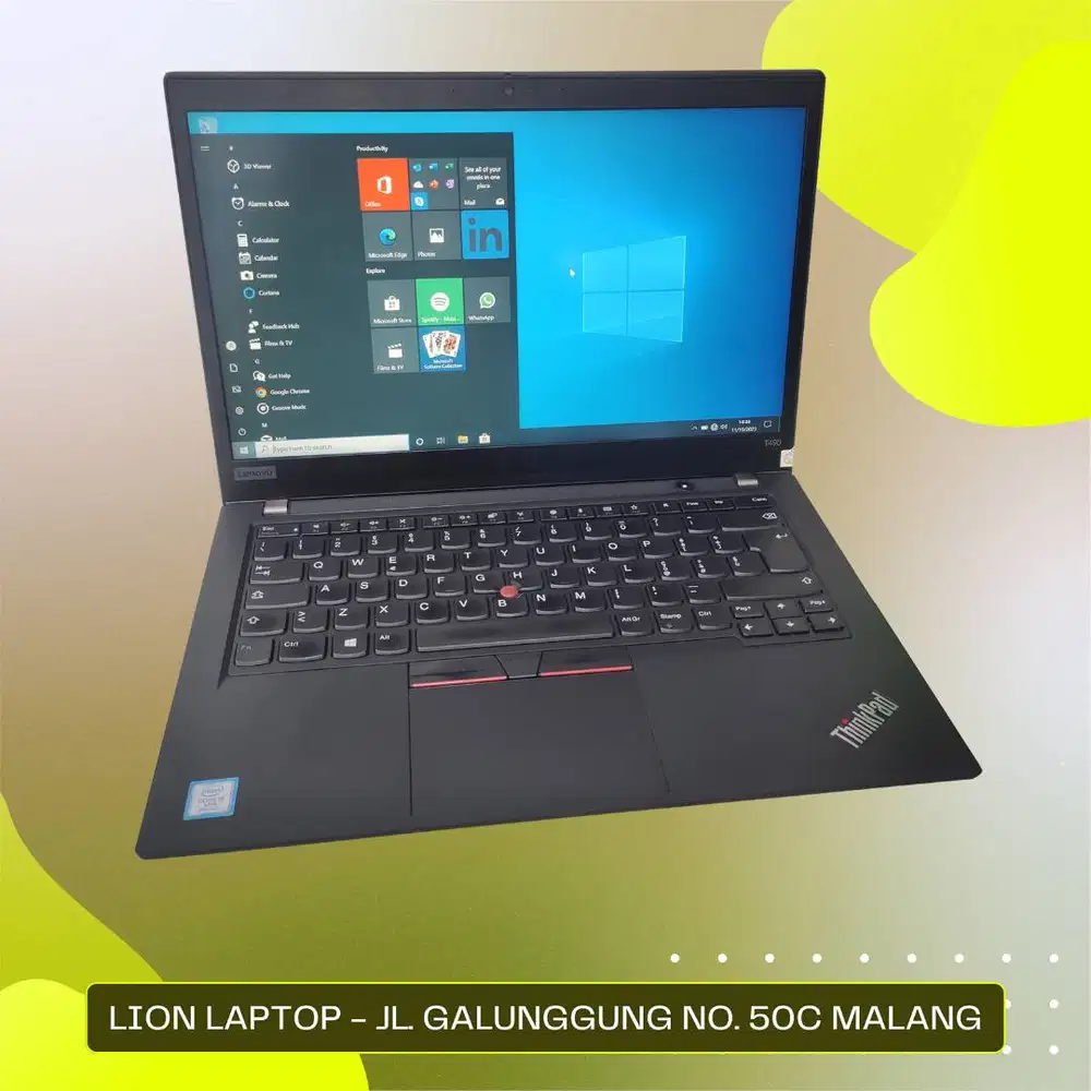 RAM 16GB i5 Gen 8 SSD 256GB Lenovo Thinkpad T490 [16|01]