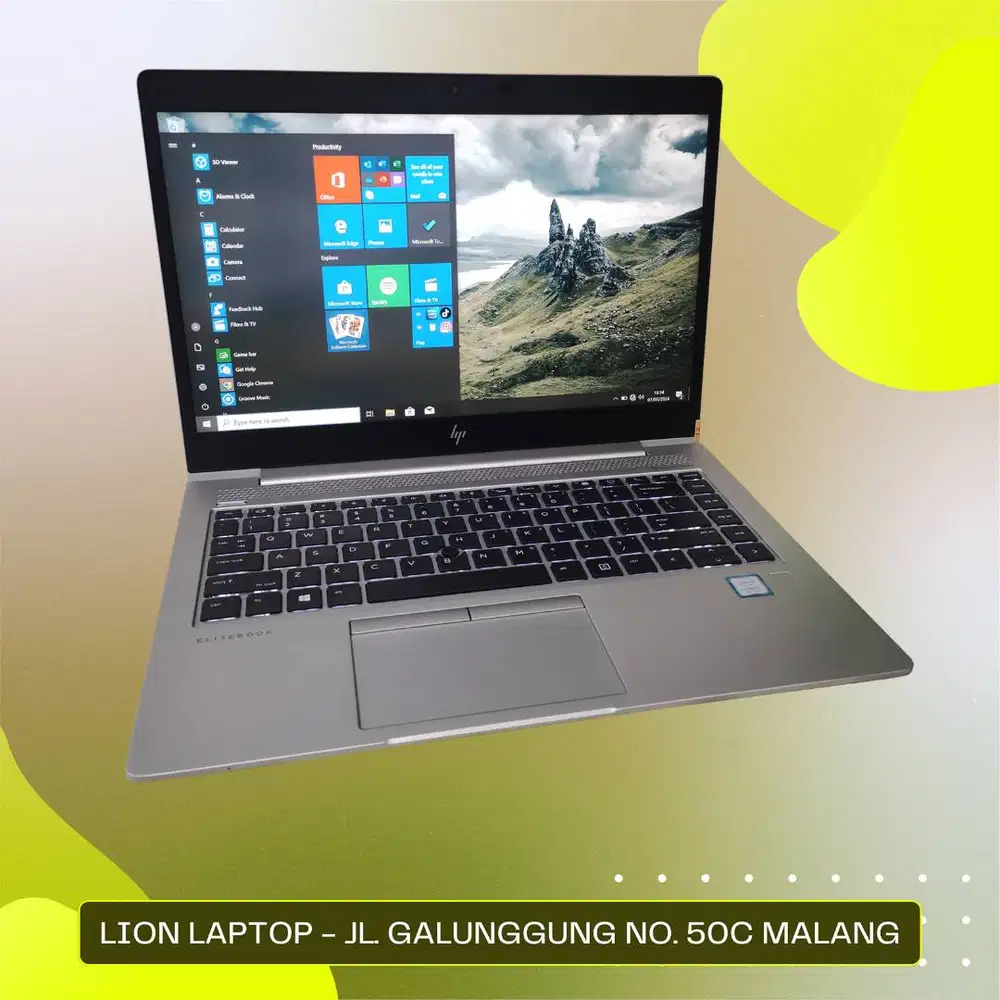 Core i5 Gen 8 RAM 8GB SSD 256GB HP Elitebook 840 G5 [16|01]