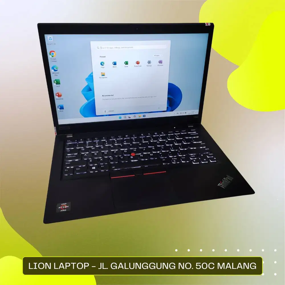 AMD Ryzen 5 PRO 3.7Ghz 8/256 VGA 2GB Lenovo Thinkpad T495s [16|01]