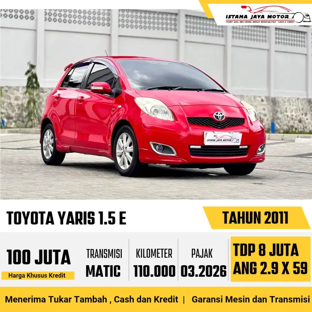 TOYOTA YARIS 1.5 E 2011