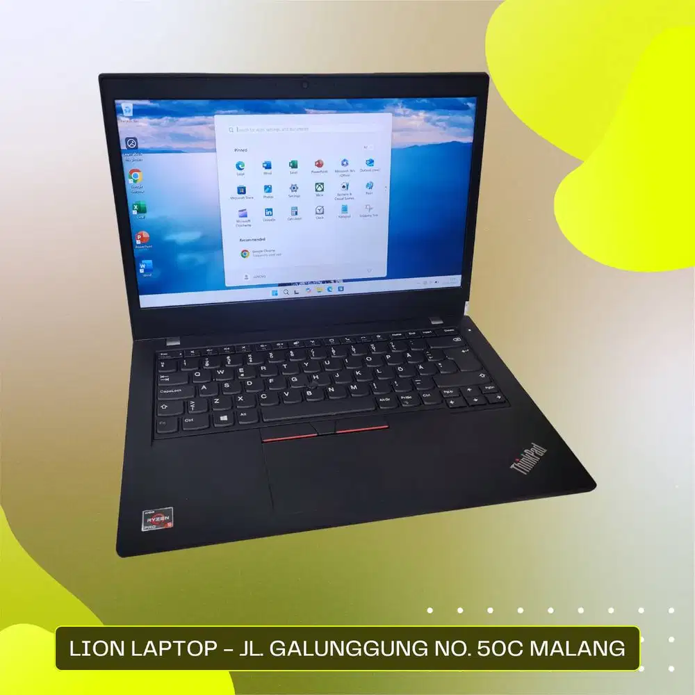 Gaming/Editing AMD Ryzen 5 PRO 8/256 MULUS Lenovo Thinkpad L14 [16|01]