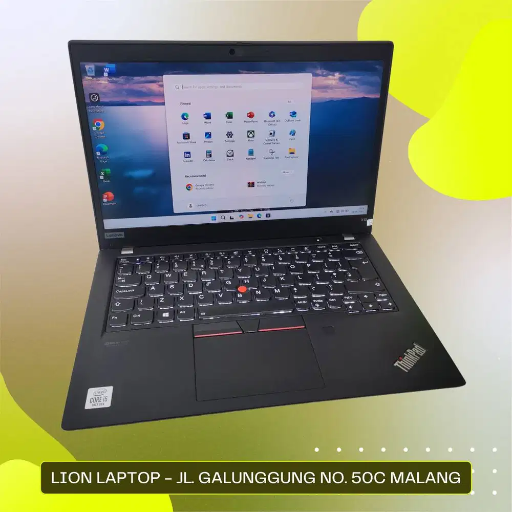 Core i5 Gen 10 slim mulus RAM 8GB SSD 256 Lenovo Thinkpad X13 [16|01]