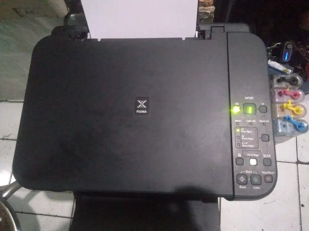 Printer canon mp287 infus bisa scan copy print