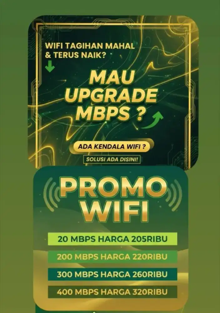 Wifi 200Mbps 220Ribu