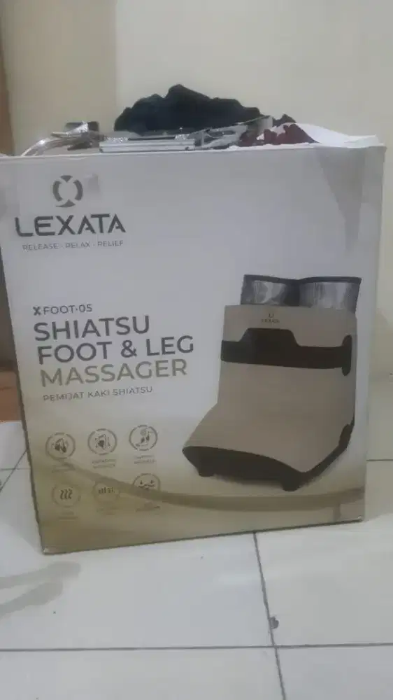 Alat pijat Lexata fitur nya lengkap
