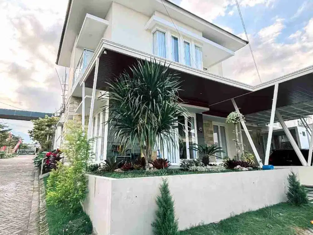 villa dijual minimalis kolam renang kayana regency dekat jatimpark 3 batu malang